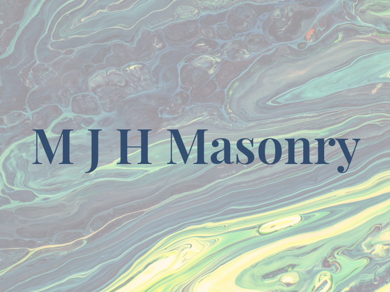 M J H Masonry