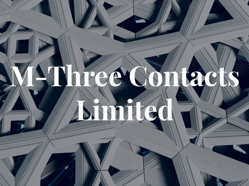 M-Three Contacts Limited