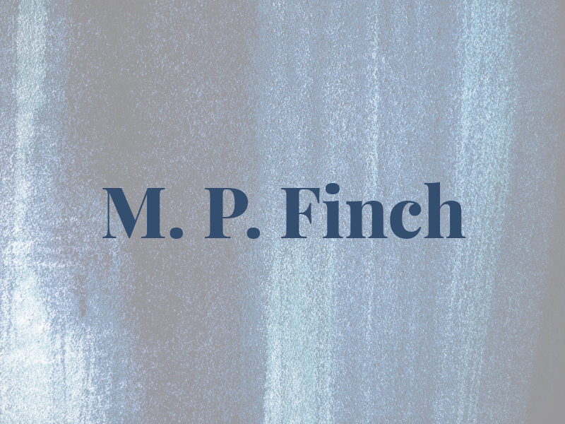 M. P. Finch
