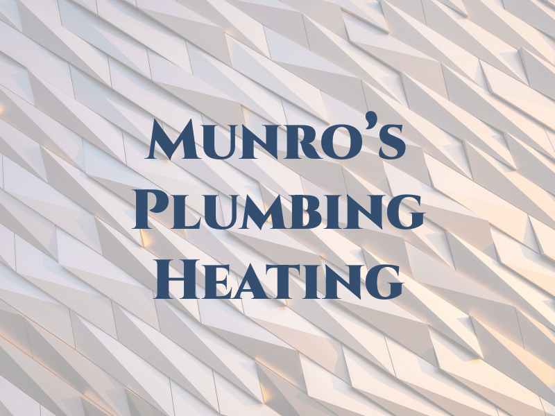 Munro's Plumbing & Heating Ltd
