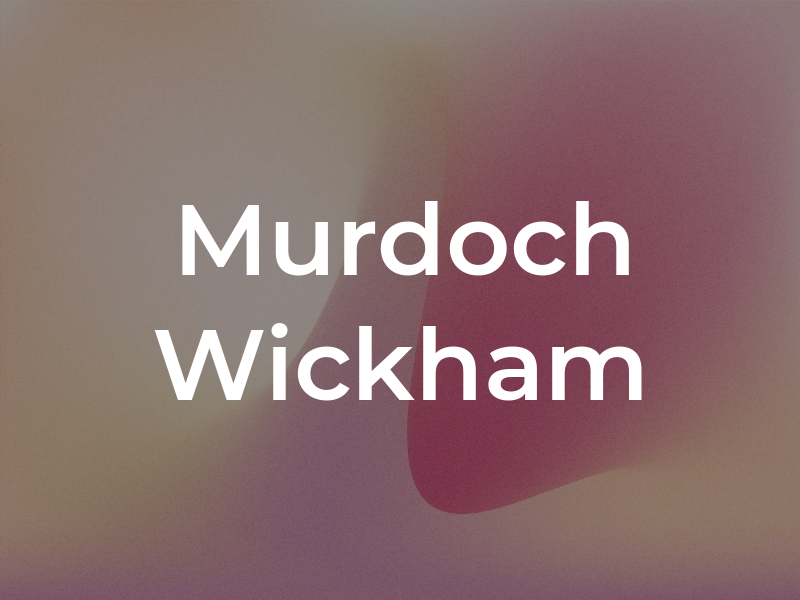 Murdoch Wickham