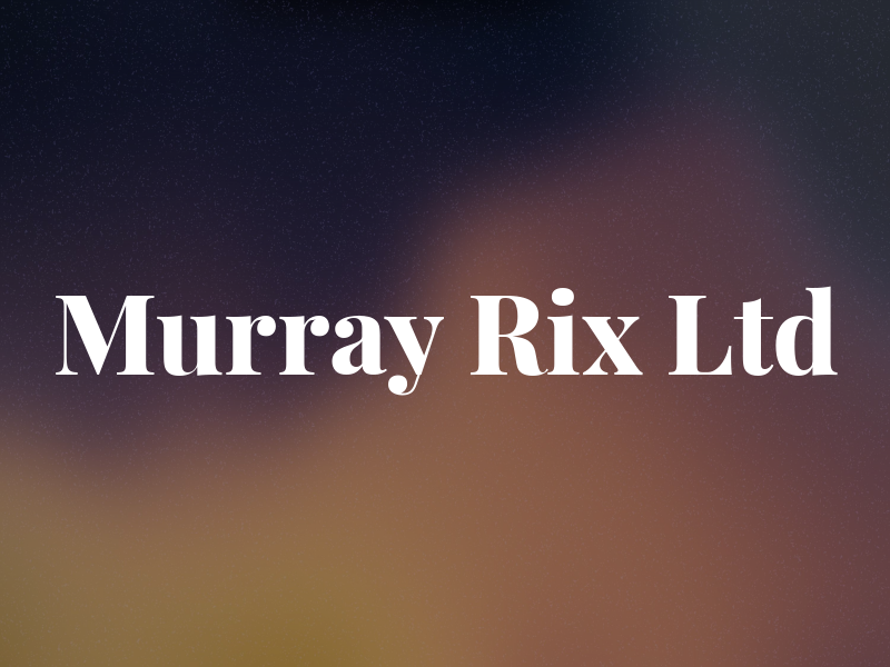 Murray Rix Ltd