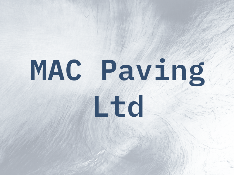 MAC Paving Ltd