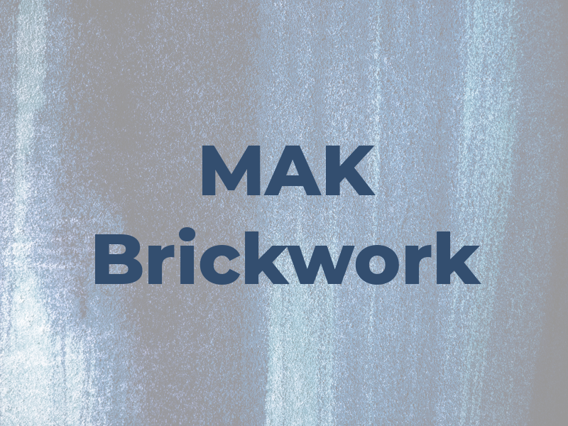MAK Brickwork