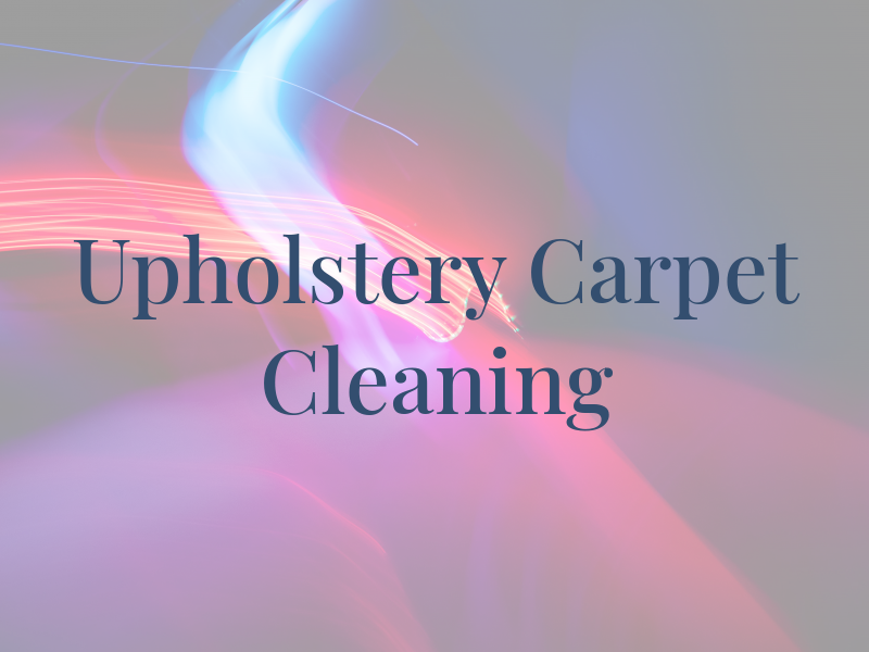 MD Upholstery and Carpet Cleaning