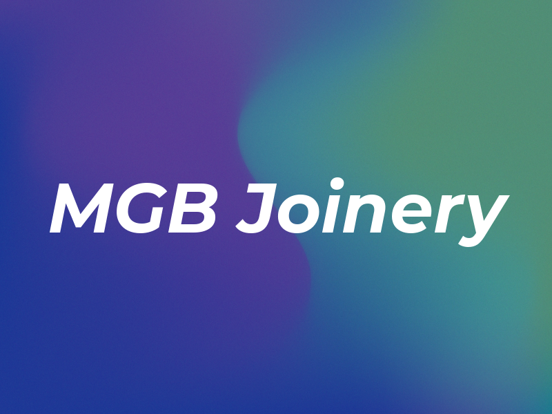 MGB Joinery