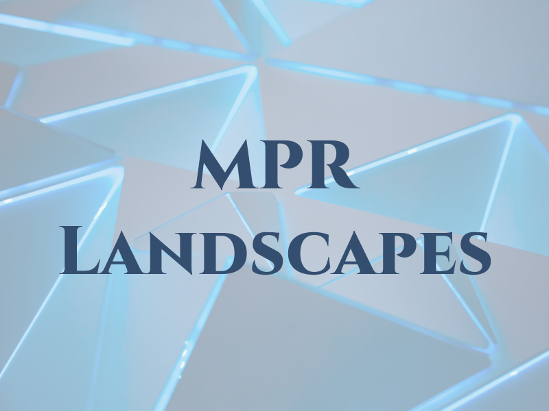 MPR Landscapes