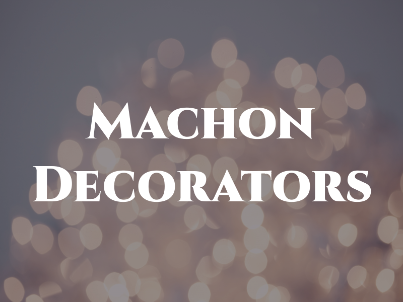 Machon Decorators