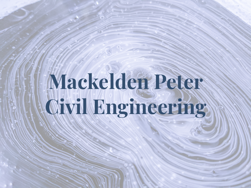 Mackelden Peter Civil Engineering Ltd