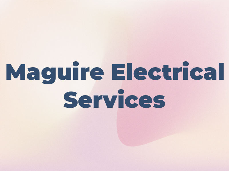 Maguire Electrical Services Ltd