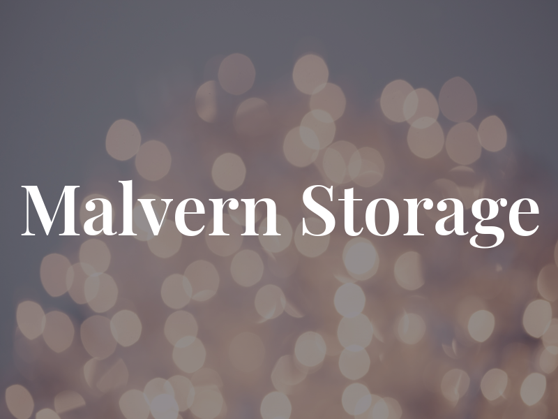 Malvern Storage