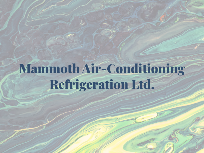 Mammoth Air-Conditioning & Refrigeration Ltd.