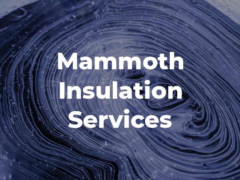 Mammoth Insulation Services LTD