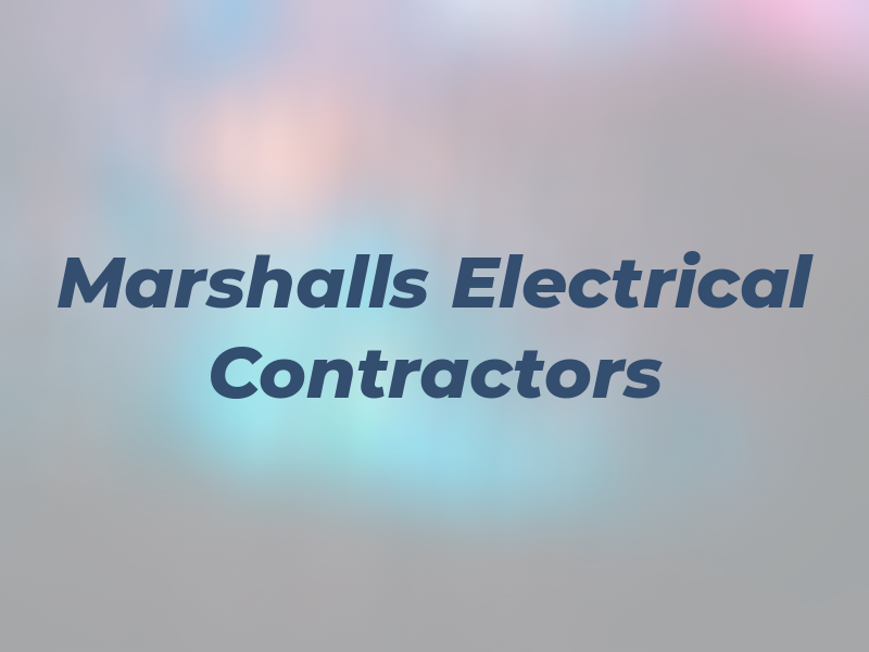Marshalls Electrical Contractors Ltd
