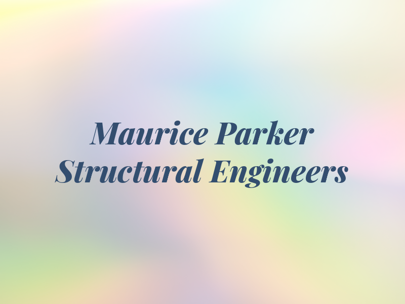 Maurice Parker Structural Engineers Ltd