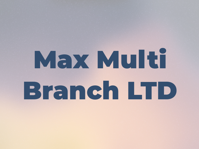 Max Multi Branch LTD