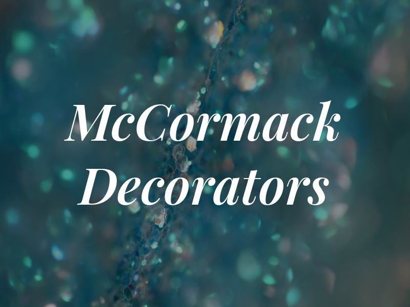 McCormack Decorators