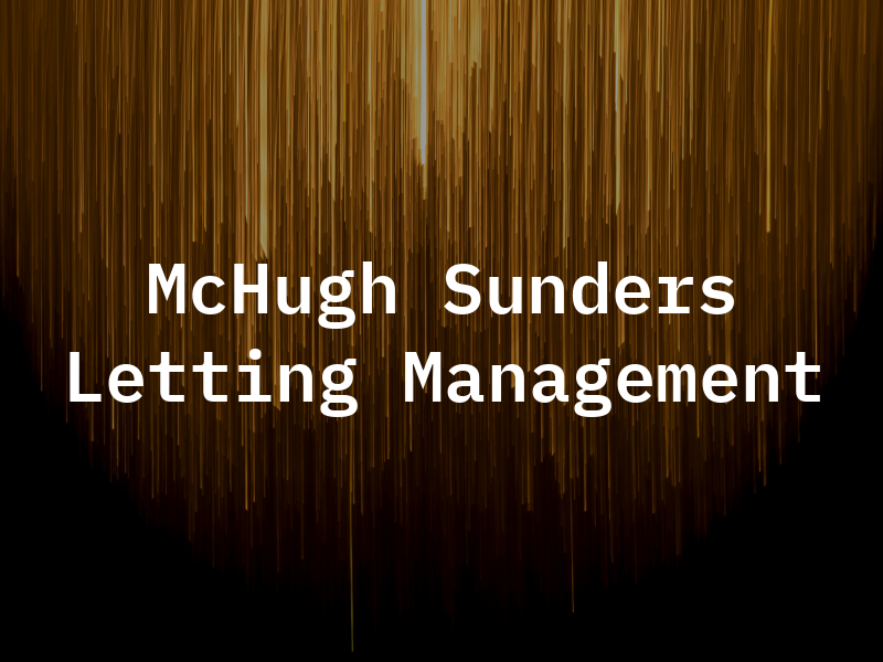 McHugh Sunders Letting and Management