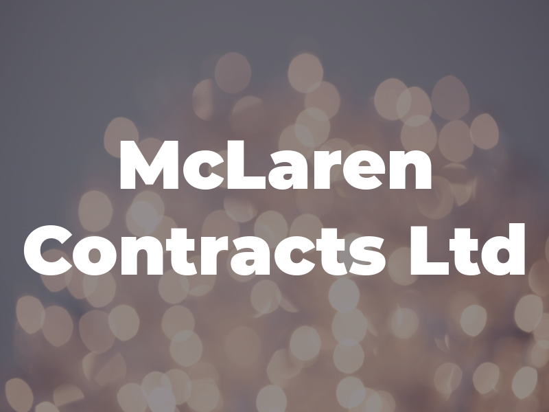 McLaren Contracts Ltd