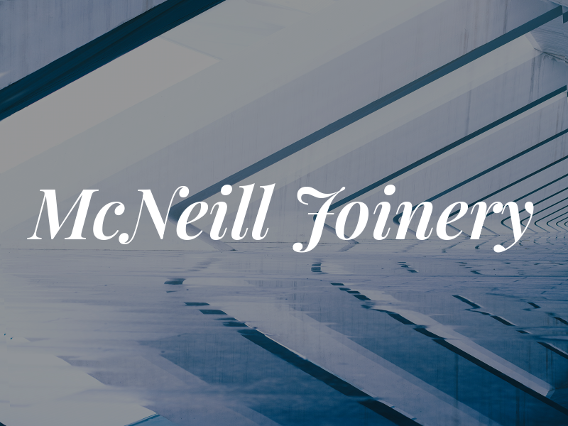 McNeill Joinery