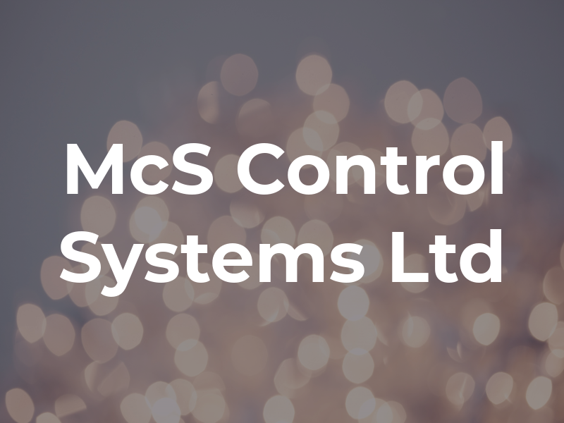 McS Control Systems Ltd