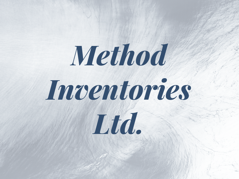 Method Inventories Ltd.