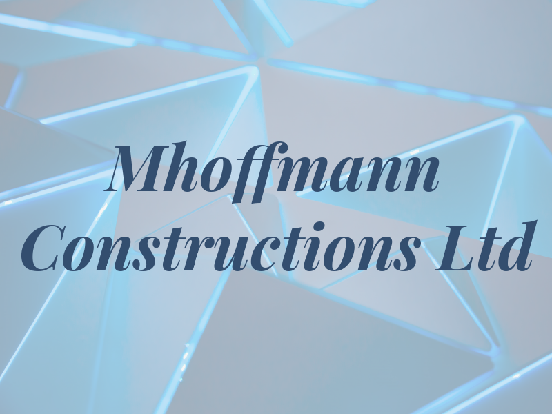 Mhoffmann Constructions Ltd