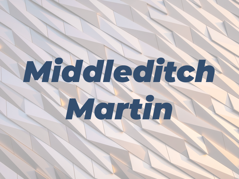 Middleditch Martin