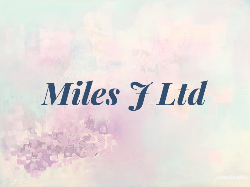 Miles J Ltd