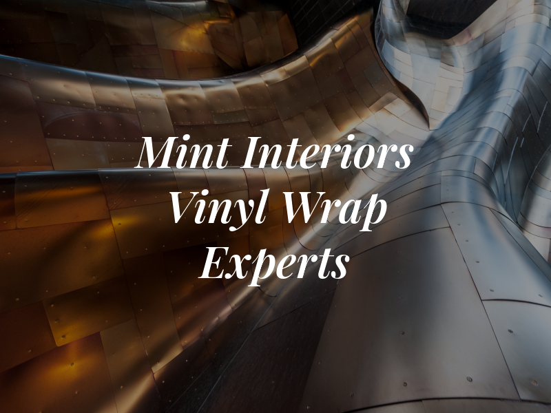 Mint Interiors Vinyl Wrap Experts