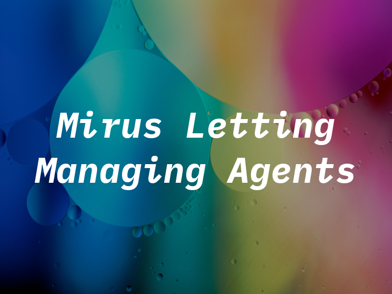 Mirus Letting & Managing Agents
