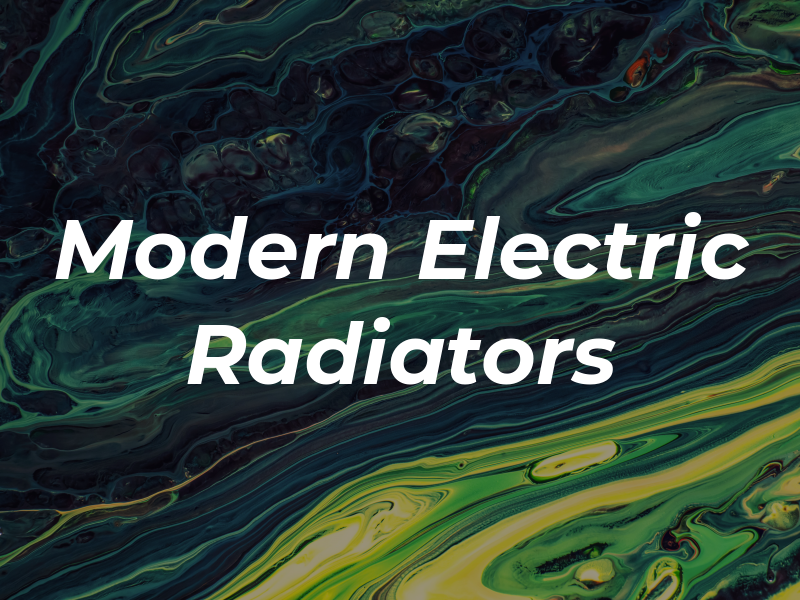 Modern Electric Radiators