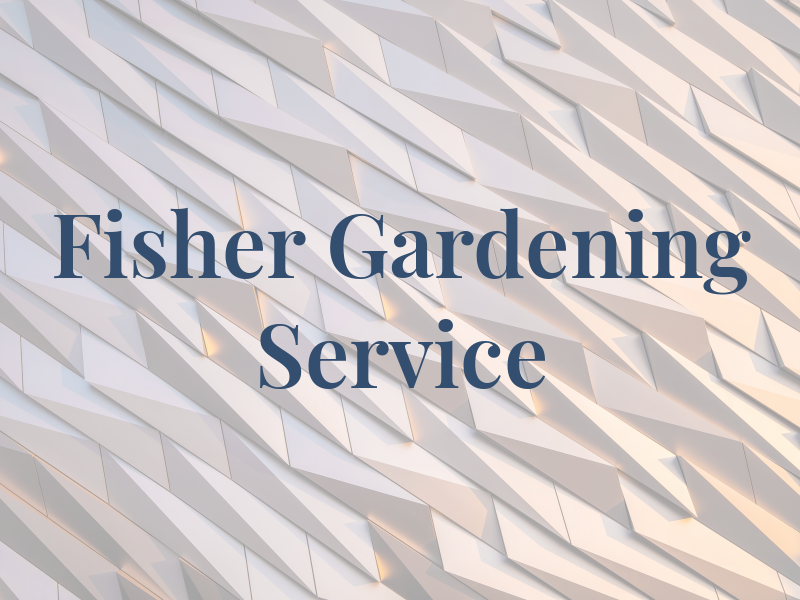 Mr S J Fisher Gardening Service