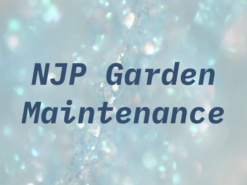 NJP Garden Maintenance