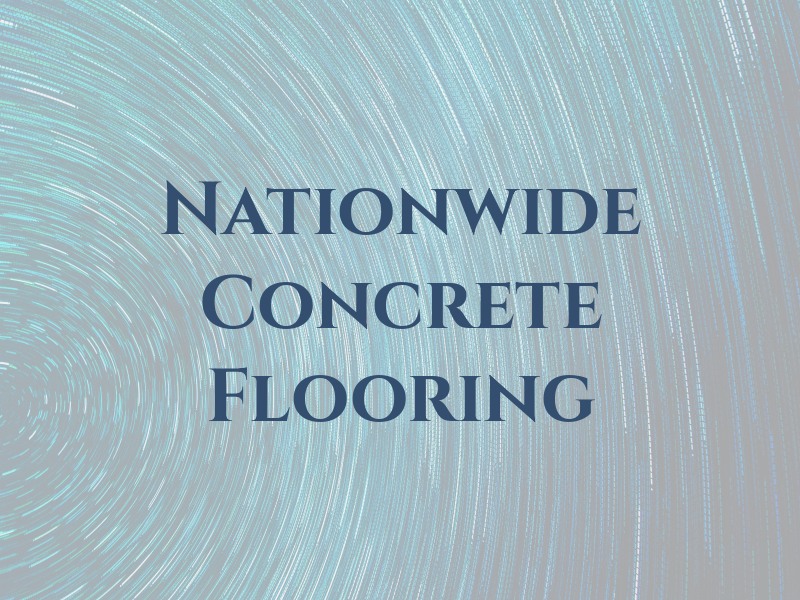Nationwide Concrete Flooring