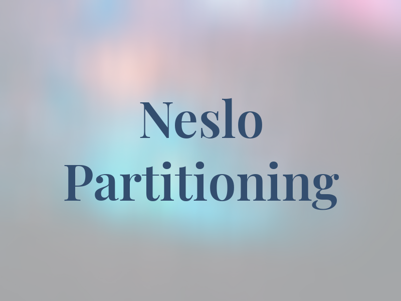 Neslo Partitioning