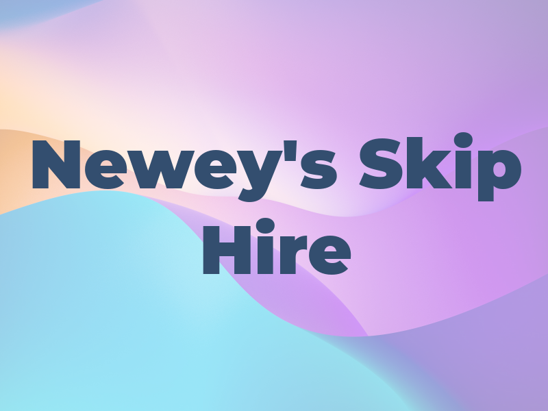 Newey's Skip Hire Ltd