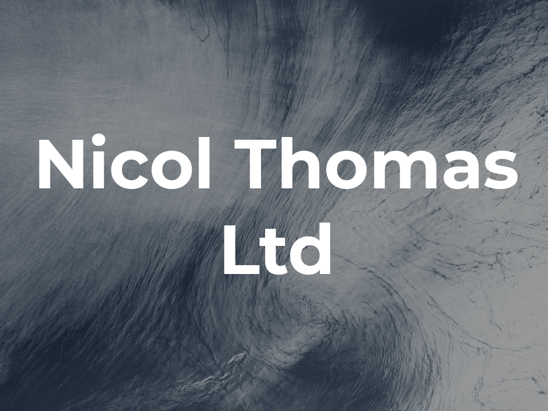 Nicol Thomas Ltd