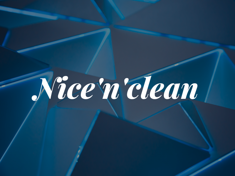 Nice'n'clean