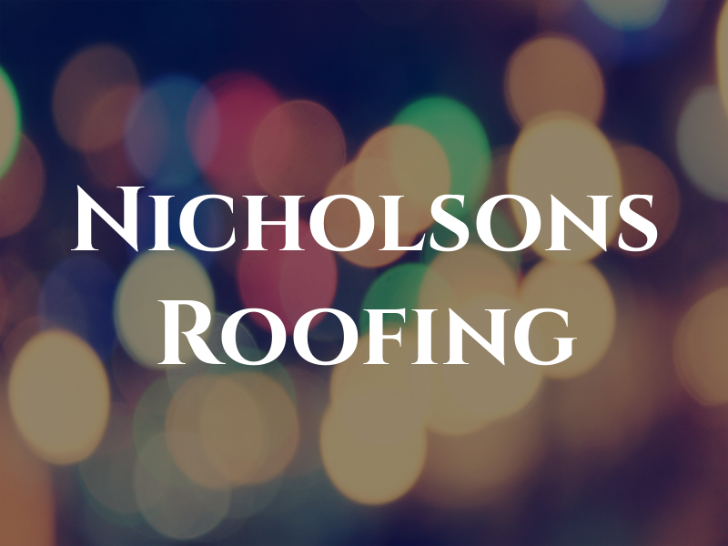 Nicholsons Roofing