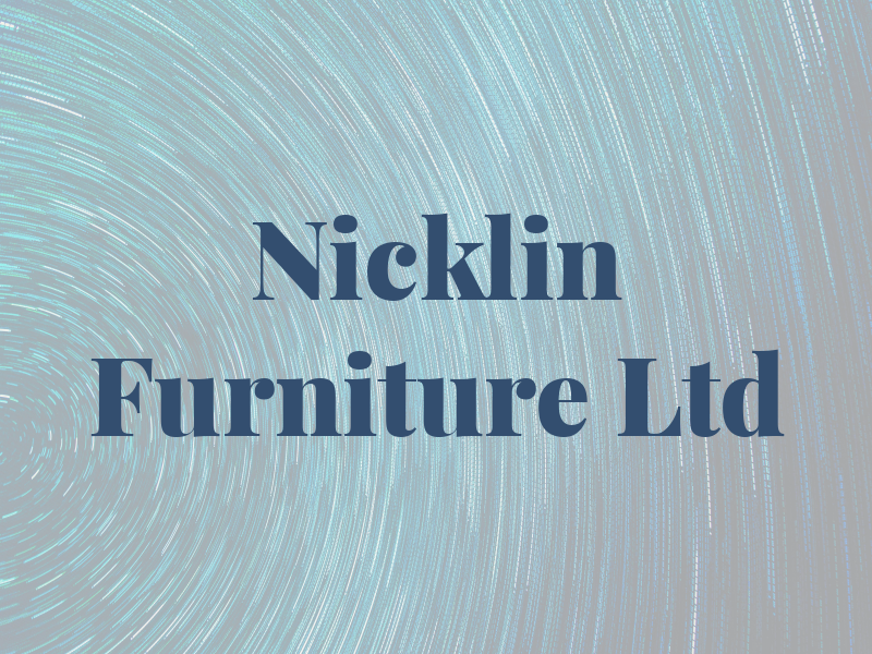 Nicklin Furniture Ltd