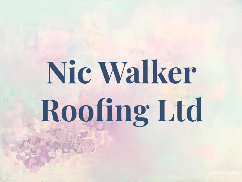 Nic Walker Roofing Ltd