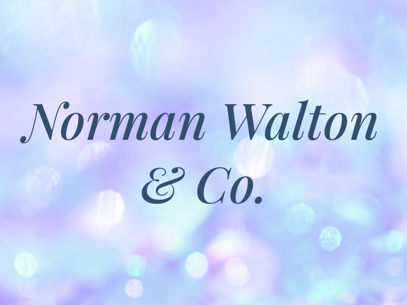 Norman Walton & Co.