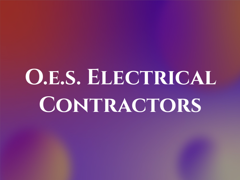 O.e.s. Electrical Contractors