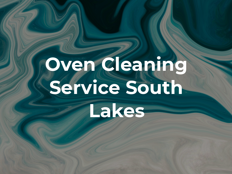 Oven Cleaning Service South Lakes