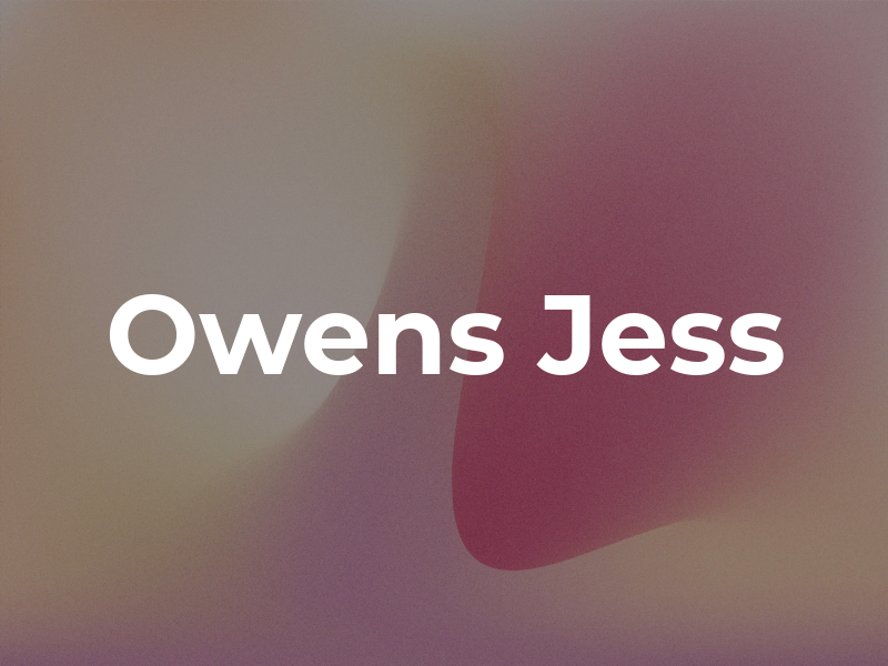 Owens Jess