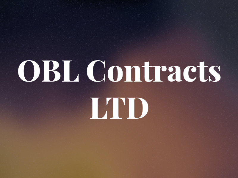 OBL Contracts LTD