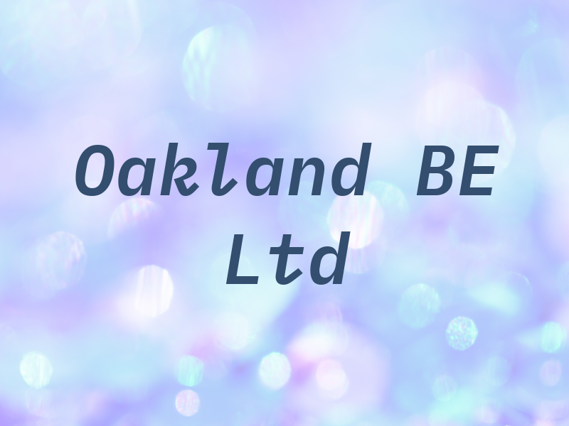 Oakland BE Ltd