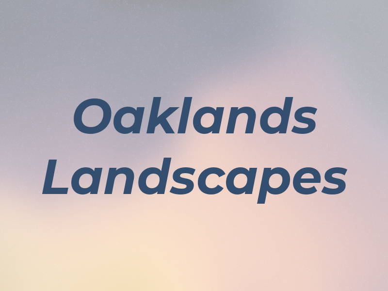 Oaklands Landscapes
