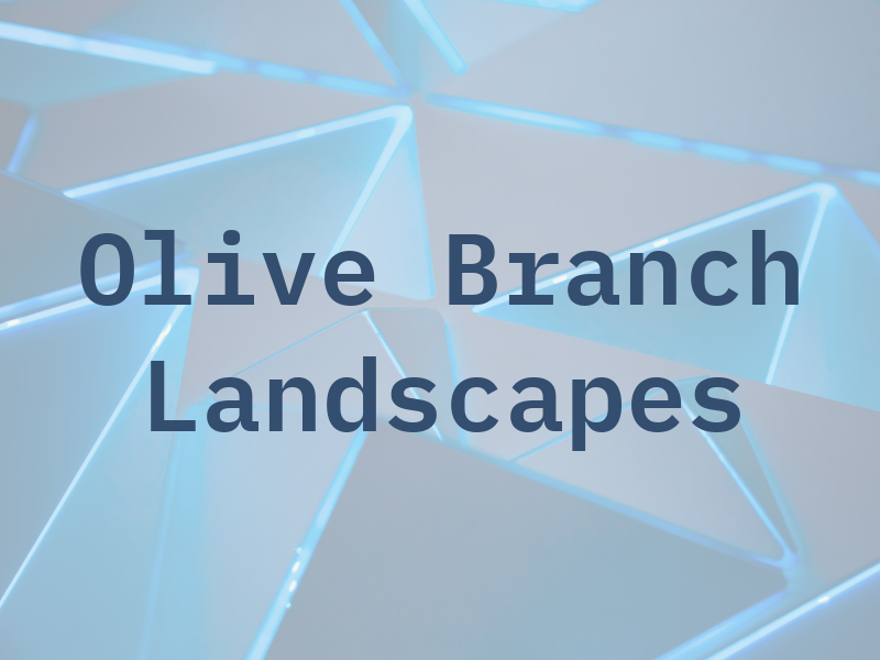Olive Branch Landscapes Ltd